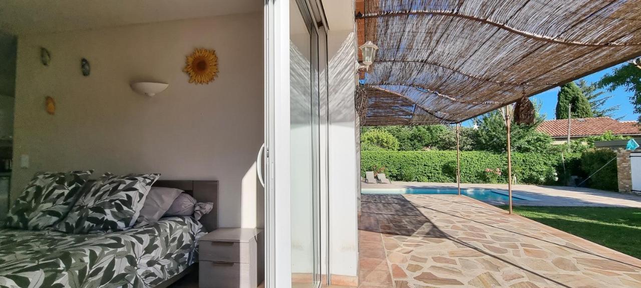 Studio indépendant à la Villa Garlaban 3 étoiles Gémenos Exterior foto